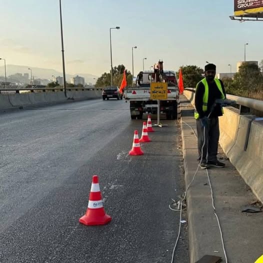 Week-Long Maintenance on Hazmieh – Dahr El-Baidar – Chtoura Highway