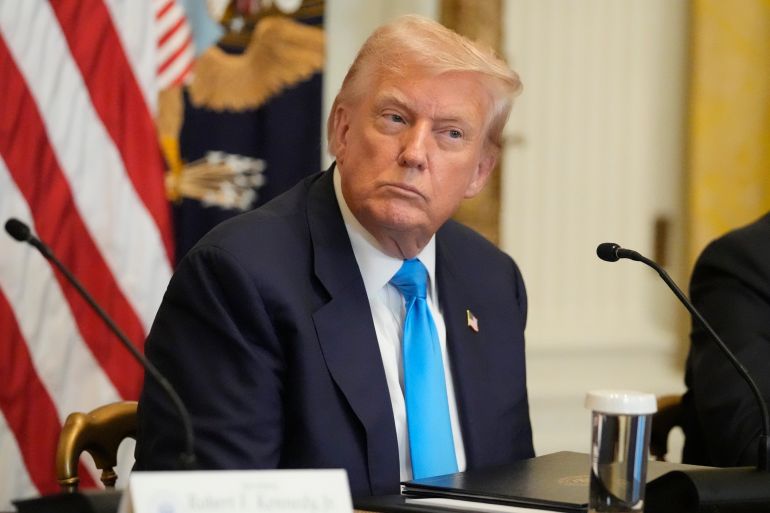 After his latest speech, a poll shows a decline in Trump’s popularity